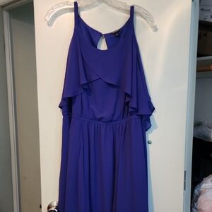 Elegant Purple Women's Dress
